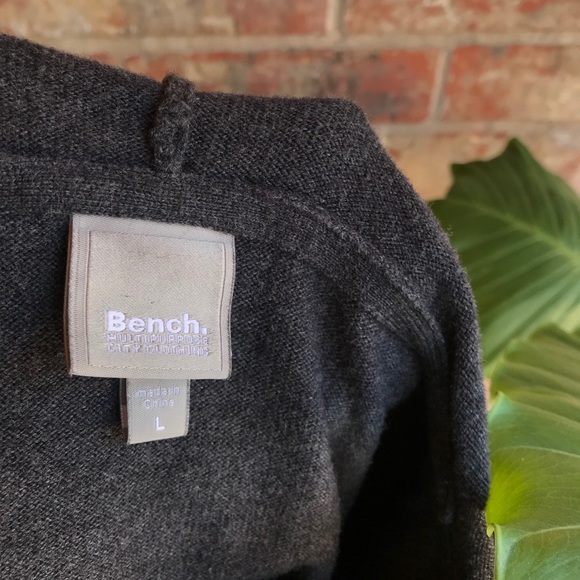 {BENCH} Hooded Long Length W/ hood Dk Grey Heather - Picture 6 of 15